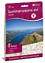 Topografische Wandelkaart Noorwegen 2690 Sunnmørsalpene Øst - Nordeca Turkart