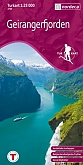 Topografische Wandelkaart Noorwegen 2760 Geirangerfjorden - Nordeca Turkart