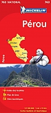 Wegenkaart - Landkaart 763 Peru - Michelin National