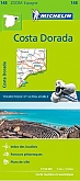 Fietskaart - Wegenkaart - Landkaart 148 Costa Daurada - Michelin Zoom
