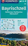 Wandelkaart 008 Bayrischzell Schliersee, Fischbachau, Oberaudorf | Kompass
