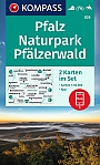 Wandelkaart 826 Pfalz, Naturpark Pfälzerwald, 2 kaarten Kompass