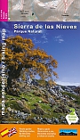 Wandelkaart Andalusië Map Of Sierra De Las Nieves Natural Park | Editorial Penibetica