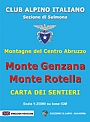 Wandelkaart Abruzzen 9 Monte Genzana Monte Rotella Carta Escursionistica | Edizioni il Lupo