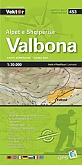Wandelkaart van Albanië Valbona | Vektor Editions