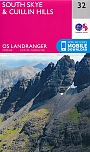 Topografische Wandelkaart 32 South Skye / Cuillin Hills - Landranger Map