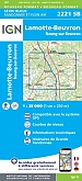 Topografische Wandelkaart van Frankrijk 2221SB - Lamotte-Beuvron / Neung-sur-Beuvron