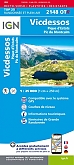 Wandelkaart 2148OTR Vicdessos / Picos d'Estats & Montcalm Pyreneeën Geplastificeerd | IGN