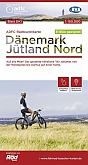Fietskaart 1 Denemarken Jutland Noord | ADFC Radtourenkarte - BVA Bielefelder Verlag