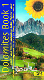 Wandelgids Dolomieten Dolomites Volume 1 North & West Sunflower Car tours and Walks