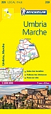 Wegenkaart - Landkaart 359 Umbrië Marken - Michelin Local