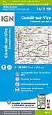 Topografische Wandelkaart van Frankrijk 1413SB  Conde-sur-Vire / Caumont- sur-Aure