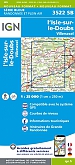 Topografische Wandelkaart van Frankrijk 3522SB - L'isle-sur-le-Doubs / Villersexel