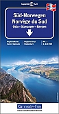Wegenkaart - Landkaart 1 Noorwegen Zuid | Kümmerly+Frey Cappelen Kart
