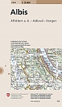 Topografische Wandelkaart Zwitserland 1111 Albis Affolteren a. A. Adliswil Horgen - Landeskarte der Schweiz