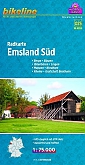 Fietskaart Emsland Zuid Süd  (Rk-Nds10) Bikeline Esterbauer