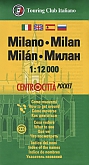 Stadsplattegrond Milaan Pocket Map - Touring Club Italiano (TCI)