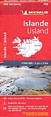 Wegenkaart - Landkaart 750 IJsland - Michelin National