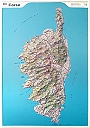 Reliefkaart Corsica | IGN
