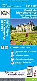 Topografische Wandelkaart van Frankrijk 2313OT - Forets de Montmorency de l'Isle-Adam et de Carnelle