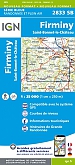 Topografische Wandelkaart van Frankrijk 2833SB - Firminy St-Bonnet-le-Château