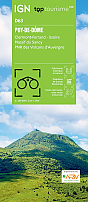 Wegenkaart - Fietskaart D63 Top Puy-de Dome | IGN Top Tourisme