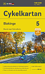 Fietskaart Zweden 5 Blekinge Cykelkartan
