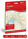 Topografische Wandelkaart Noorwegen 10111 Tosbotn - Nordeca Norge