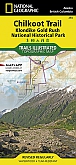 Wandelkaart 254 Alaska Chilkoot Trail Klondike Gold Rush (Alaska) - Trails Illustrated Map