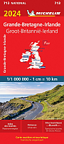 Wegenkaart - Landkaart 713 Groot-Brittannie en Ierland 2024 - Michelin National