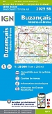 Topografische Wandelkaart van Frankrijk 2025SB - Buzancais / Mezieres-en-Brenne