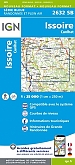 Topografische Wandelkaart van Frankrijk 2632SB - Issoire Cunlhat