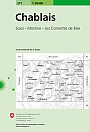 Topografische Wandelkaart Zwitserland 271 Chablais Sciez - Morzine - Les Cornettes de Bise - Landeskarte der Schweiz