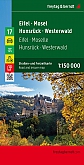 Wegenkaart - Fietskaart 17 Eifel en Moezel en Hunsrück - Freytag & Berndt