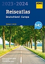 Wegenatlas ReiseAtlas Duitsland Deutschland, Europa 2023/2024 ADAC A4 Formaat