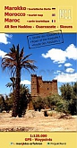 Wegenkaart M11 Aït Ben Haddou - Ouarzazate - Skoura Marokko | Projekt Nord
