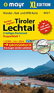 Wandelkaart 405 Tirol Tiroler Lechtal | 2 Kaarten Mayr