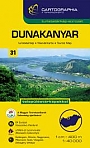 Wandelkaart 31 Dunakanyar | Cartographia