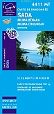 Topografische Wandelkaart Mayotte 4411MT - Sada / Mlima Benara / Mlima Choungui / Mayotte