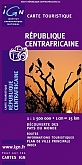 Wegenkaart - Landkaart Centraal Afrikaanse Republiek - Institut Geographique National (IGN)