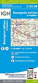 Topografische Wandelkaart van Frankrijk 3132SB - Bourgoin-Jallieu / La Verpillere