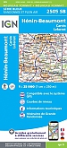 Topografische Wandelkaart van Frankrijk 2505SB - Hénin-Beaumont / Carvin Leforest