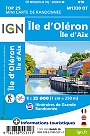 Topografische Wandelkaart van Frankrijk (1:25.000) mini-kaarten: 1330OT Ile d'Oléron - Ile d'Aix Mini Map