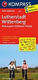 Fietskaart 3045 Lutherstadt Wittenberg, Naturpark Dübener Heide | Kompass