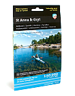 Waterkaart St Anna & Gryts skärgårdar Sjö- och kustkartor