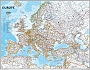 Wandkaart Magneetbord - Europa Politiek 114 cm x 88 cm | National Geographic