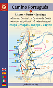 Wandelgids Camino Portugues Maps Kaartengidsje | Camino Guides John Brierley