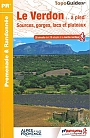 Wandelgids P042 Provence Source du Verdon Gorges, Lacs Et Plateaux Du Verdon ... À Pied | FFRP Topoguides