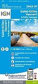 Topografische Wandelkaart van Frankrijk 2943OT - St-Gilles / Vauvert / le Petite Camargue