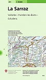 Topografische Wandelkaart Zwitserland 251 La Sarraz Vallorbe - Yverdon-les-Bains - Echallens - Landeskarte der Schweiz
